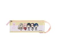 Zhongkaihua 02/Zero Two Anime Print Pencil Case 5.5 * 19.5 cm Large Capacity Cute Cartoon Print Pencil Bag for Children's Boys and Girls