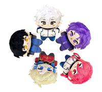 Zhongkaihua 12CM Blue Lock Michel Caesar Plush Figure Plush Pillow Anime PP Cotton Cushion Soft Stuffed Furry Car Bag Home Decoration Pendant For Fans