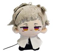 Zhongkaihua 12CM Bungo Stray Dogs Pendant Dazai Osamu Nakajima Atsushi Nakahara Chuuya Plush Anime PP Cotton Car Bag Home Keychain Decoration Pendant For Fans