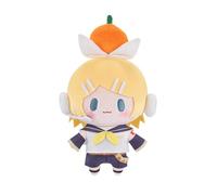 Zhongkaihua 15CM Kagamine Rin Plush Pendant Anime Pillow Cushion Stuffed PP Cotton Car Bag Home Keychain Decoration Pendant For Fans