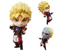Zhongkaihua 1624# Dio Brando Q Figure Dio Brando Super Action Figure Model Interchangeable Heads Mini Anime PVC Figurine Static Image Statue Collectibles Ornaments