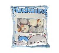 Zhongkaihua 1Bag Animal Snack Pillow Kawaii Bear Animal Mini Snack Pillow for Teens