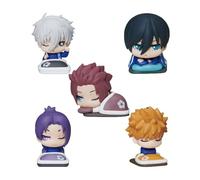 Zhongkaihua 5Pcs Blue Lock Seishiro Itoshi Sae Reo Mikage Sleeping Ver Figurine 5CM Anime Model Statue Home Desk Decoration Gift