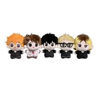 Zhongkaihua 5pcs Kenma/Oikawa/Tsukishima/Kageyama/Hinata Plush Pendant Anime Figurine Soft Stuffed 10CM Cute Pendants Ornaments Decorations Gifts