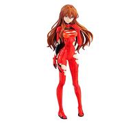 Zhongkaihua 7.08 Inches Asuka Langley Soryu Figure - Battle Damage Unkempt Edition Costume - Anime Periphery Figurine Pvc Model Statue Decoration Collectible (18cm)
