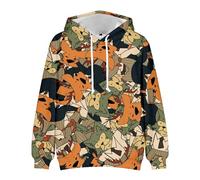 Zhongkaihua Anime BEASTARS Hoodie Long Sleeve Pullover Casual Sportswear College Style Sweatshirt Cartoon & Anime Print Unisex Street Style Hoodie