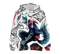 Zhongkaihua Anime BEASTARS Hoodie Long Sleeve Pullover Casual Sportswear College Style Sweatshirt Cartoon & Anime Print Unisex Street Style Hoodie