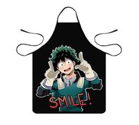 Zhongkaihua Anime Cooking Apron My Hero Academia Kitchen Bib Apron Funny Kitchen Apron for Kids and Adult