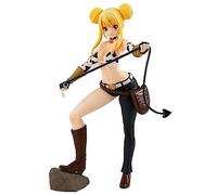 Zhongkaihua Anime Fairy Tail Figure Lucy Heartfilia PVC Action Figure 18cm Standing Pose Taurus Morph Style Figurines Decorations