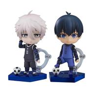 Zhongkaihua Anime Figure Blue Lock Nagi Seishiro/Isagi Yoichi Figure 2pcs Model Statue Movable Ornaments Collection Desktop Decoration 10CM