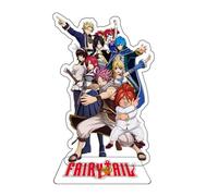 Zhongkaihua Anime Figure Fairy Tail Figure Lucy/Natsu/Erza Acrylic Stand Figure Model Fairy Tail Merch Acrylic Standing Figure Figurine Collection Desktop Decoration Ornament