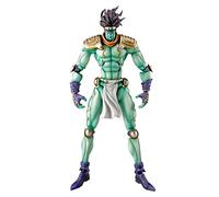 Zhongkaihua Anime Figure Star Platinum Super Action Statue Killer Queen Action Figure The World Super Action Statue Figure Joint Movable Anime Model Ornament(Star Platinum 17CM)