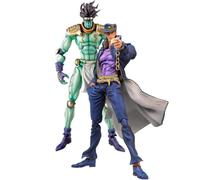 Zhongkaihua Anime Figures Jotaro/Star Platinum Figure 16CM PVC Model Statue Star Platinum/Jotaro Action Figure Super Movable Joints Collection Decorations Gifts