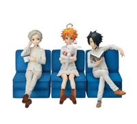 Zhongkaihua Anime Figures The Promised Neverland Figure Ray/Emma/Norman Action Figurines PVC Desk Decorations Gifts 3pcs