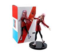 Zhongkaihua Anime Figures:Zero Two DARLING In The FRANXX 02 Figurine Ornaments Collectible Cute Girl Handmade Model Character Sculpture,Desktop Gifts for Anime Fans Lovers
