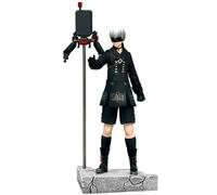 Zhongkaihua Anime Game Character Automata 9S Yorha No.9 Type S Action Figure PVC Statue 15CM Yorha 9S Figure Standing Positions Model Ornaments Collectible