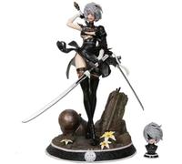 Zhongkaihua Anime Game Figures 2B Figure 2Byo rha No.2 Type B Model 33CM PVC 2Bautomatare Figure Interchangeable Accessories Statue Collectable Decorations Gifts