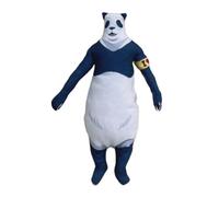 Zhongkaihua Anime JJK Plush Panda Figure Anime Soft Stuffed Twistable Funny Pillow Throw Sofa Bedroom Home Decorations Collectibles Gifts 26CM