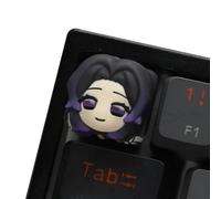 Zhongkaihua Anime Keycaps Rengoku Kyoujurou Figure Resin Keycap Custom Cute Cartoon Gaming Keyboard Mechanical Caps Personalization