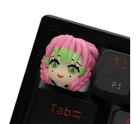 Zhongkaihua Anime Keycaps Rengoku Kyoujurou Figure Resin Keycap Custom Cute Cartoon Gaming Keyboard Mechanical Caps Personalization