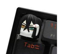 Zhongkaihua Anime Keycaps Rengoku Kyoujurou Figure Resin Keycap Custom Cute Cartoon Gaming Keyboard Mechanical Caps Personalization