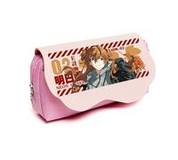 Zhongkaihua Anime Pencil Case Bag Ayanami Rei/Asuka Langley Soryu Merch Pencil Bag, Student Stationery Back to School Supplies for Kids Girls Boys Gifts
