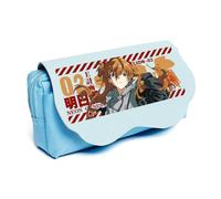 Zhongkaihua Anime Pencil Case Bag Ayanami Rei/Asuka Langley Soryu Merch Pencil Bag, Student Stationery Back to School Supplies for Kids Girls Boys Gifts