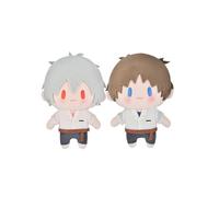 Zhongkaihua Anime Plush Ikari Shinji/Nagisa Kaworu Figure Soft Stuffed Pillow Throw Cute Cartoon 15CM Sofa Bedroom Home Decorations Collectibles Gifts