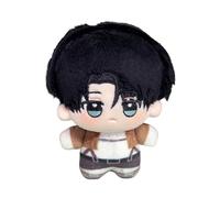Zhongkaihua Anime Plush Levi/Zoe Hans/Eren Jaeger Figure Soft Stuffed Pendant Anime Keychain Bag Backpack Cute Pendants Decorations Collectibles Gifts 10CM