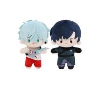 Zhongkaihua Anime Plush Till and Ivan Figure 15cm Soft PP Cotton Stuffed Pillow Throw Collectibles Home Sofa Bedroom Decorations Gifts