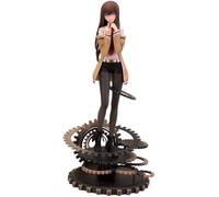 Zhongkaihua Anime Steins Gate Figure Makise Kurisu Figure Model Statue Makise Kurisu Action Figure Collection Desktop Decoration Gifts 25CM PVC