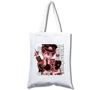 Zhongkaihua Anime Toilet-Bound Hanako-kun Canvas Bags Cute Anime Yugi Amane/Yahiro Nene 3D Printed Canvas Tote Bags Shopping Bag Book Bags