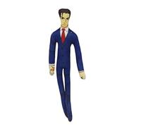 Zhongkaihua Asougi Kazuma,Maya Fey,Miles Edgeworth,Phoenix Wright Abstract Dolls Twistable Stuffed Animal with Built-in Wire Frame Anime Soft Figure Quirky and Funny Gifts