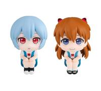 Zhongkaihua Asuka Langley Soryu/Ayanami Rei Figure Cute Mini Model Statue 11CM PVC Anime Look Up Figure Decorations Collection