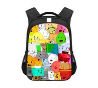 Zhongkaihua Battle for Dream Island Backpack Kids School Bag, Battle for Dream Island Bag Laptop Travel Casual Back to School Supplies for Boys Girls