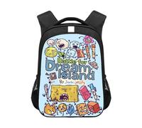 Zhongkaihua Battle for Dream Island Backpack Kids School Bag, Battle for Dream Island Bag Laptop Travel Casual Back to School Supplies for Boys Girls