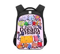 Zhongkaihua Battle for Dream Island Backpack Kids School Bag, Battle for Dream Island Bag Laptop Travel Casual Back to School Supplies for Boys Girls