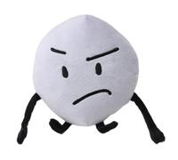 Zhongkaihua Bfdi Plush Flower/Leafy/Numbers Pillow Battle for Dream Island Figure Soft Stuffed Cushion Room Home Sofa Decorations