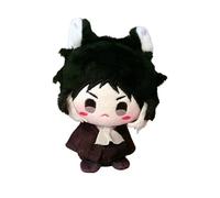 Zhongkaihua BSD Dazai Chuuya Plush Ranpo/Atsushi Nikolai/Sigma Anime Figures Sitting Soft Stuffed BSD Merch Pendant Bag Backpack Keychain Occasions Decorations 12CM