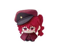 Zhongkaihua BSD Dazai Chuuya Plush Ranpo/Atsushi Nikolai/Sigma Anime Figures Sitting Soft Stuffed BSD Merch Pendant Bag Backpack Keychain Occasions Decorations 12CM