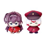 Zhongkaihua BSD Izumi Kyouka Plush Jono Saigiku Anime Figures Sitting Soft Stuffed BSD Merch Pendant Bag Backpack Occasions Decorations 12CM