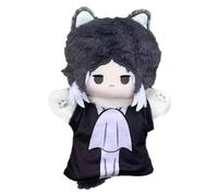 Zhongkaihua Bungo Stray Dogs Plush Akutagawa Ryunosuke Figure Soft Stuffed Sofa Bedroom Home Collectibles Decorations Gifts 25CM