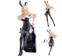 Zhongkaihua Bunny Rapid Action Squad-Guardian Erena Anime Super Action Figure Original Painting Figurine with Accessories Collectible PVC Model 16CM