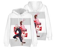 Zhongkaihua Dan Da Dan Hoodie Unisex 3D Printed Clothes Dan Da Dan Merch Hoodies Pullover with Drawstring Sweatshirt Long Sleeve Casual Sports