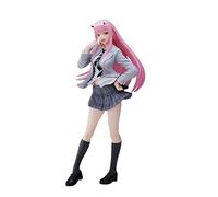 Zhongkaihua Darling in the Franxxx Anime Figure Zero Two Action Figure Statue School JK Uniform Version PVC Model Collectible Figurine Desktop Ornaments