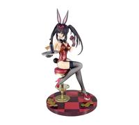 Zhongkaihua Date A Live Series Anime Figure Kurumi Tokisaki Action Figure Statue Tokisaki Kurumi Anime Girl Figure Sitting Position PVC Figurine Model Desktop Ornaments