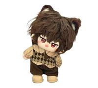 Zhongkaihua Dazai Osamu Plush BSD Figures Soft Stuffed Anime Character Cute Cartoon Throw Pillow 20CM Occasions Home Decorations Gifts