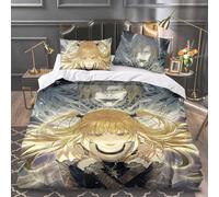 Zhongkaihua Death Note Bedding 3 Piece Set Death Note Single Double King Size 3D Print Bedding Duvet Cover Pillow Cover Bed Set Home Decorative Gifts