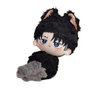 Zhongkaihua Eren Jaeger/Levi Anime Soft Figure Q Edition Cute Cartoon Starfish Body Stuffed Animal Pendant Bag Hanging Ornaments,10cm