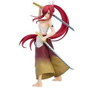 Zhongkaihua Fairy Tail Erza Scarlet Figure - 17cm Double Sword Version Action Figurine Anime Periphery Pvc Statue Home Desk Ornament Decoration Gift for Fan